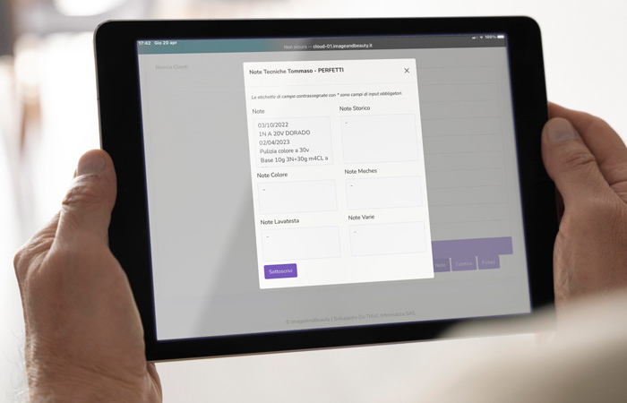 Come gestire le Note Tecniche nel tuo Software Gestionale Parrucchieri