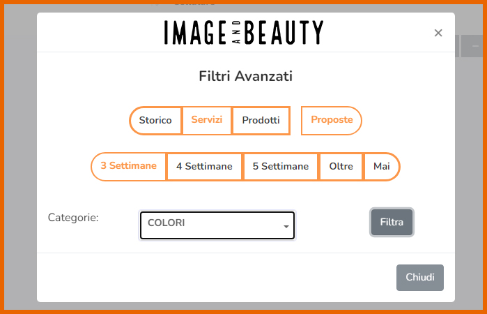 Filtri Avanzati Marketing sul Software Gestionale per parrucchieri